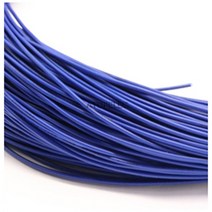 1M UL1015 24/22/20/18/16/14/12/10/8 AWG 600V PVC 주석 도금 구리 연선 케이블 검정/빨강/주황색/노랑/, 06 파란_01 24AWG