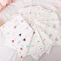 트리베어 국내제작 무형광 순면 엠보 가제 손수건 10P 20P