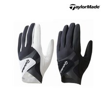 [테일러메이드코리아정품] 테일러메이드 네츄럴 그립 골프장갑, 블랙_24