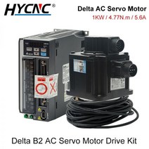 델타 AC 서보 드라이브 모터 15m 케이블 포함 1KW 4.77N.M 5.6A 키트 B2 시리즈 ASD-B2-1021 BECMA-E21310RS BECMAE-21310SS, Brake kit