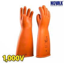 NOVAX 노벡스 절연장갑 1000V 전기작업장갑 CLASS0, 8호