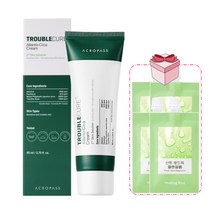 아크로패스 트러블큐어 알란토 시카 크림 80ml+클렌징폼 60ml(15ml 4개)증정, 80ml