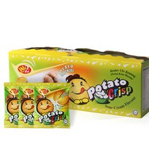글로벌푸드시스템 포테이토 크리스프 사워크림 15g x 60개