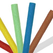옥수수깡 긴 수수깡 장난감 스틱콘 20cm 50개, 초록, 본상품선택