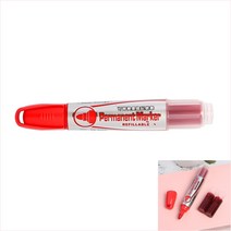 생잉크 유성매직 리필 세트빨강 2MM 빨강매직 빨간매직 유성매직세트 둥근닙 매직팬 유성매직낱개 유성매직잉크 유성매직낱색 유성매직펜