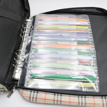 당일발송/신형 체크 가방형 보빈함(막대보빈용)-6구/보빈속지 5개포함, 신형 체크 가방형 보빈함-6공 막대보빈속지 5개포함