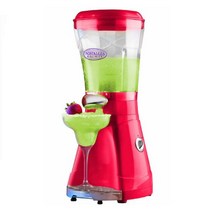 Nostalgia MSB64 64-Ounce Margarita Slush Maker Perfect For Slush Drinks Daiquiris Red, 1