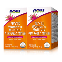 나우푸드 이브 우먼스 멀티비타민 96g, 60정, 4개