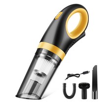 가루 먼지 오리 지널 공장 직판 작은사이즈 대출력 실내 업소용청소기, T02-무선타입 블랙그레이