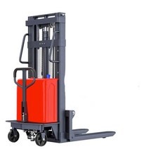 포크 리프트 충전식 운반기 화물용 적재 파레트 전동, 내하중 1.5T 높이 1.6m 상승 (충전형)