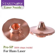 Startnow-Precitec 레이저 노즐 SP 시리즈 싱글 더블 레이어 파이버 커팅 노즐 한스 머신 부품, 2.5, 사전 KTX-EASY