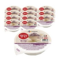 햇반 흑미밥, 210g, 30개
