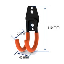 자전거보관대 실내 자전거 스탠드 보관용 거치대 지지대 벽 마운트 후크 주차 홀더 도구, 01 Small hook