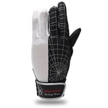 스파이더그립 수비장갑 백실버 야구장갑, 1개