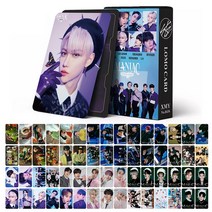 Kpop 스트레이 키즈 두번 밝은 승리 GOT7 Lomo 카드 엽서 앨범 패션 아이돌 인쇄 팬 선물 60 개/대, [02] STRAY KIDS-2