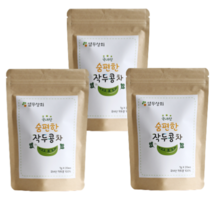 [3SET] 숨편한 국산 볶은 작두콩차 효능 티백 선물 환절기 국내산 삼각티백