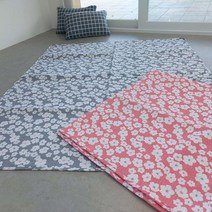 쭈앙 오스카 줄누비 패드겸 여름이불, 그레이