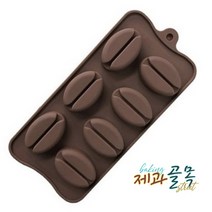 제과골목 실리콘 커피콩 빵몰드, 1개