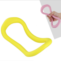 헬로우줄리 요가링 필라테스링 젠링 종아리마사지 셀프마사지, 개나리(소프트)