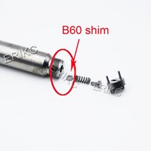 ERIKC-피에조 B61 심 지멘스 인젝터 개스킷용 크기 0.970-1.015 노즐 밸브 조정 와셔 정확도 총 50 개, B60 siemens shims, 02 B60 siemens shims