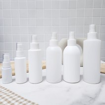 미스트 소분 스프레이 용기 소분 리필 공병 디스펜서 20ml 60ml 100ml 150ml 200ml, 미스트캡(흰색), 200(직각) 흰색