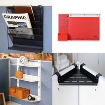 에임하이 파티션선반 코너 미니 사무실 책상 철제 선반, 2. POPI 파티션 메모보드 / 브라켓 65mm