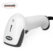 무선 바코드 스캐너 리더기 휴대용 블루투스, USB 인터페이스 흰색, USB 커넥터 흰색
