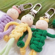 마크라메 DIY 제작 우동실 걱정인형 만들기 키트 세트, 02. 네이비, 12. 스틸블루