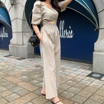 기타 바보사랑[디작소]여성 여름 데일리 클로젯 양면 점프수트 슈트