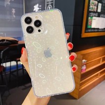 아이폰 케이스 감성 예쁜 고급 반사 홀로그램 심장 전화 13 11 pro max 12 mini xr 8 plus xs x se 2020 laser gradient 나비
