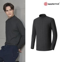 기타 애플라인드 남성 플러피 기모 긴팔티셔츠 HKWM0HLS02