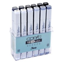 코픽 트윈마카 12색 A1 COOLGRAY, 선택2, 선택1