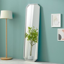 에이스홈 코코 팔각 와이드M 벽걸이 전신거울, 실버