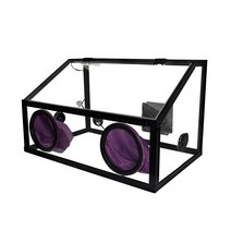 프라모델 건담 도색 가정용 스프레이부스 밀폐 집진기, 5mm 두께 - 흡입 팬 O, 5mm 더스트 박스 +팬 세트