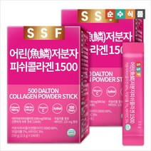 200포 어린 저분자 피쉬콜라겐 실속형 500달톤 1500mg 비타민C 함유 순수식품, [4박스/400포] 100저분자피쉬콜라겐