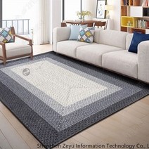 북유럽풍 대형 거실 카페트 사계절 극세사 소형 러그 매트 모음, 160×230cm + D