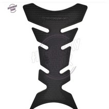 탱크스티커 오토바이 고무 가스 탱크 패드 보호 데칼, (선택가능__실버 GD13430)