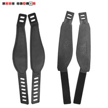 헬스자전거 페달끈 헬스싸이클 패달 부품 띠, 검정 클립타입 좌우1조