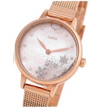 로이드 화이트 스노우 여성메쉬시계 LL2G19V03IGG