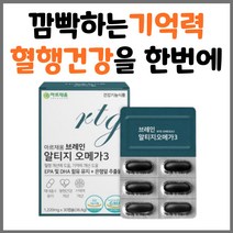 아르채움 브레인 알티지오메가3, 1박스