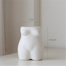 레진아트틀 레진몰드 레진공예 인간의 신체 꽃병 장식 공예 점토 꽃 냄비 수지 실리콘 금형 수제 시멘트 콘, 02 라이트 그린