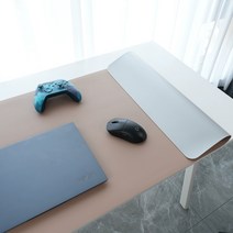 마우스패드 오버사이즈 테이블패드 책상패드 글씨책상패드 가죽오피스 컴퓨터패드 맞춤방수 가능, 색깔6