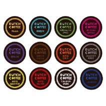 쭈bhnj__더치커피 원 두 뚜껑스티커 (100매) 1개 라벨 봉인 포장 용기 병스티커 스티커 더치♥hopenjoy!, ♥hopenjoy!브라질 레드버번