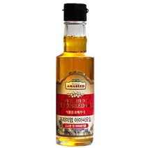 아마씨드 아마씨 오일 압착 170ml 오메가3 샐러드드레싱 나물무침 영양죽 참기름 들기름 대용, 1