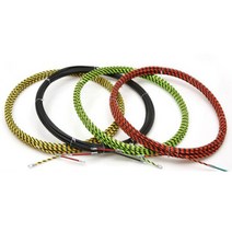 동산 요비선 2선 5.4mm 20m 전선 케이블 전기 점프선 인입선 인출선 유인선 전선릴 국산 전선낚시 로비선, 2선 검정 20M