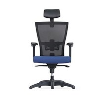 토치퍼니처 누클리어 1 메쉬 허리가편한 사무용 회의실 학생 공부 책상 컴퓨터 틸팅 의자, 메쉬블랙