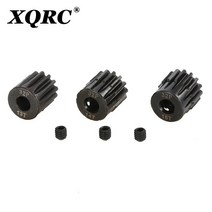 SURPASS-HOBBY 32P M0.8 5mm 13T 14T 15T 16T 17T 18T 19T 20T 21T 1/10 Rc 모델 자동차 모터용 검정색 강철 금속 피니언 모터 기, [05] 17T