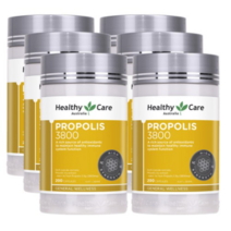 헬시케어 프로폴리스 3800mg (200캡슐X6병) 호주직구 정품, 6개