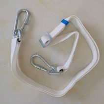 전기공 안전벨트 고공 시공업 전봇대 나무타는 벨트 승족기 고급 허리띠 클라이머 공구, 화이트 랩 밴드 2개 이상 연결 고객 서비스