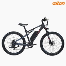 2022년 알톤 전기자전거 니모27.5FS 대용량 배터리 유압식, 파스전용, 무광그레이, 반조립 배송